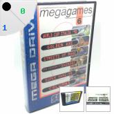 Sega Megadrive Megagames 6 Vol 1
