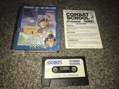 Amstrad CPC game - Combat school - ocean