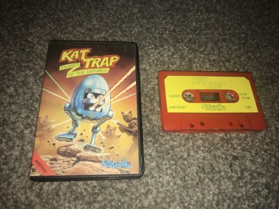 Amstrad CPC game - Kat trap planet of the cat-men