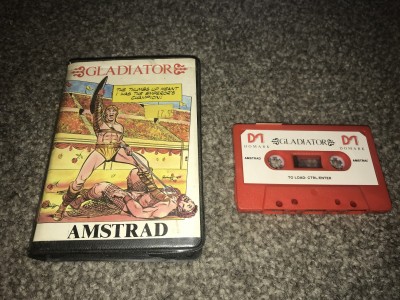 Amstrad CPC game - Gladiator - domark