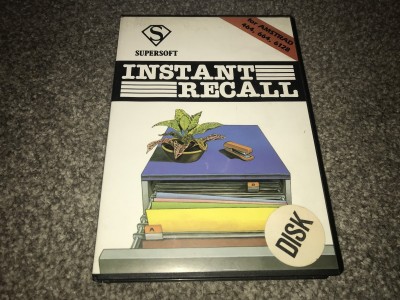 Amstrad CPC Disk - Instant recall