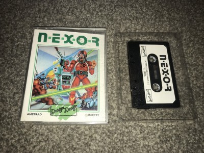 Amstrad CPC game - Nexor - design design