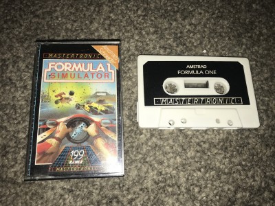 Amstrad CPC game Formula one - mastertronic