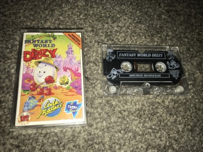 Amstrad CPC game fantasy world dizzy - codemasters