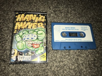 Amstrad CPC game Manic Miner - software projects