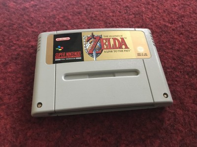 Super Nintendo SNES game Legend Of Zelda A Link To The Past