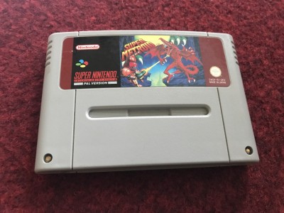 Super Nintendo SNES game Super Metroid