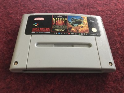 Super Nintendo SNES game Desert Strike