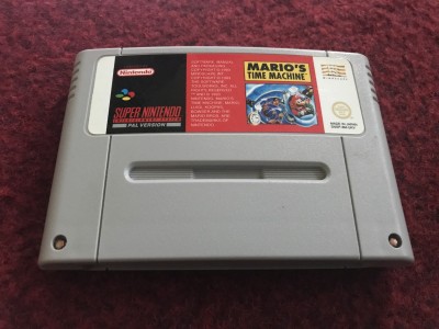 Super Nintendo SNES game Mario Is Missing