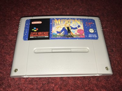 Super Nintendo SNES game Merlin