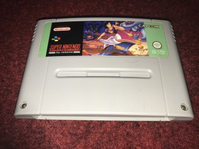 Super Nintendo SNES game Aladdin