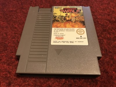 Nintendo NES game Operation Wolf