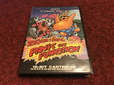 Sega Megadrive hame Toejam & Earl panic on funkotron