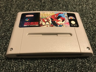 Super Nintendo Game Spider-Man and X-Men Arcades Revenge