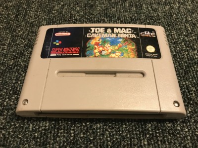 Super Nintendo Game Joe & Mac Caveman Ninja