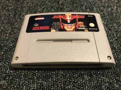 Super Nintendo Game Judge Dredd