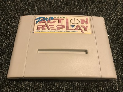 Super Nintendo SNES Pro action replay
