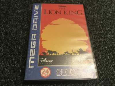 Sega Megadrive game The Lion King (complete)