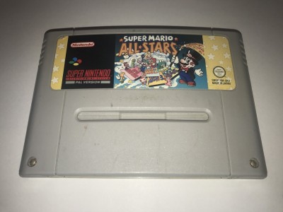 Super Nintendo SNES game Super Mario All-Stars