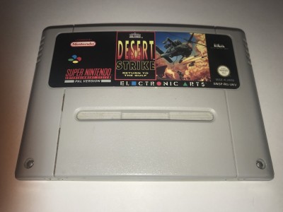 Super Nintendo SNES game Desert Strike