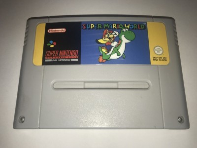 Super Nintendo SNES game Super Mario World