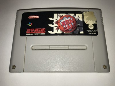 Super Nintendo SNES game NBA Jam