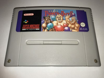 Super Nintendo SNES game Super Punch Out