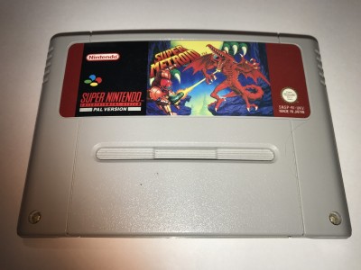 Super Nintendo SNES game Super Metroid