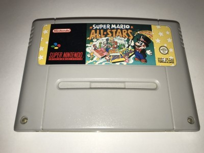 Super Nintendo SNES game Super Mario All-Stars