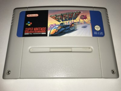 Super Nintendo SNES game F-zero