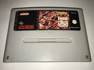 Super Nintendo SNES game Fever Pitch Socker