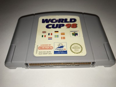 Nintendo 64 game World Cup 98