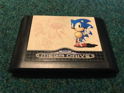 Sega megadrive game Sonic The Hedgehog cart only