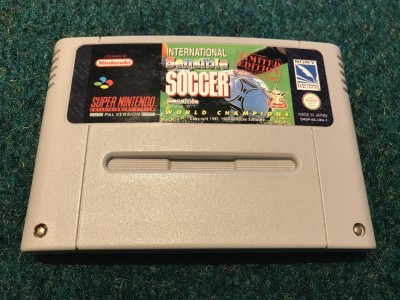 Super Nintendo SNES game International Sensible Soccer 