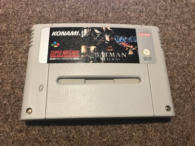 Super Nintendo SNES game Batman Returns