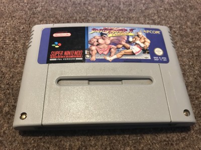 Super Nintendo SNES game Street Fighter 2 Turbo