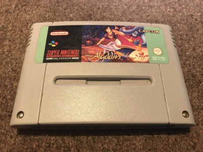 Super Nintendo SNES game Aladdin