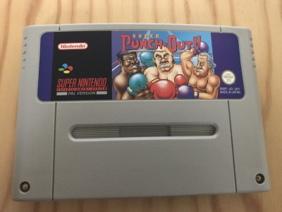 Super nintendo SNES Super Punch Out game