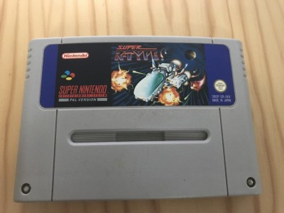 Super nintendo SNES Super R-Typr game