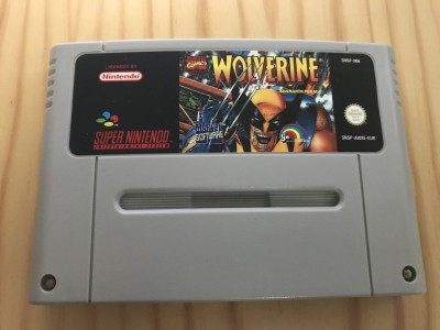 Super nintendo SNES Wolverine: Adamantium Rage game