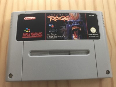 Super nintendo SNES Primal Rage game