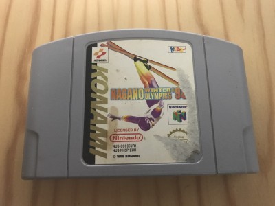 Nintendo 64 Nagano Winter Olympics 98 game