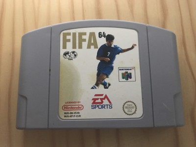 Nintendo 64 FIFA 64 game