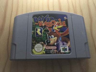 Nintendo 64 Banjo Kazooie game