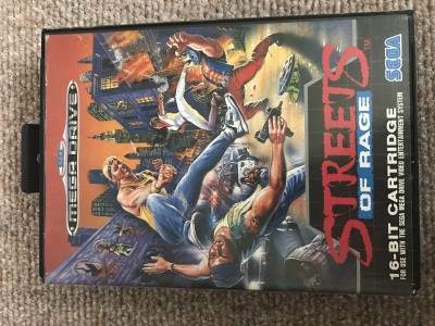 Sega Megadrive Streets Of rage (complete)