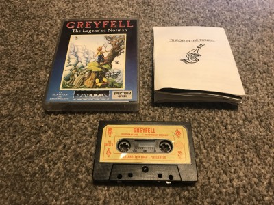 Zx Spectrum 48/128k game Greyfell The Legend of Norman