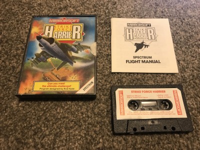 Zx Spectrum 48/128k game Strike force harrier