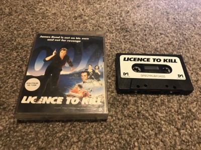 Zx Spectrum 48/128k game Licence to kill