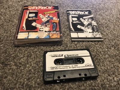 Zx Spectrum 48/128k game Paperboy
