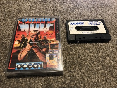 Zx Spectrum 48/128k game Operation Wolf